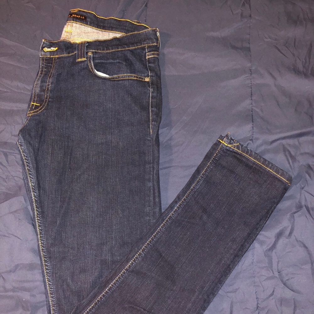 NUDIE JEANS DARK BLUE